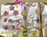 簡単】キャラ弁 ピンクチップ 蝶・桜作り方13写真