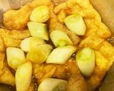 簡単手作りおあげ☆春キャベツきつねうどん作り方4写真
