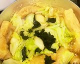 簡単手作りおあげ☆春キャベツきつねうどん作り方7写真