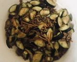 茄子と豚ひき肉の生姜スープ作り方11写真