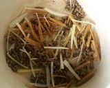 茄子と豚ひき肉の生姜スープ作り方8写真
