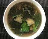 茄子と豚ひき肉の生姜スープ作り方14写真
