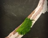 棒状チーズの豚肉くるくる巻き作り方3写真