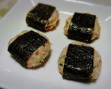 ◆お弁当に♪鶏ときのこの簡単つくねバーグ作り方2写真
