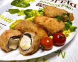 カマンベール豚肉海苔巻きフライ作り方9写真