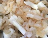オイスター味の海老チリ(イカ入り)作り方1写真