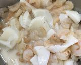 オイスター味の海老チリ(イカ入り)作り方2写真