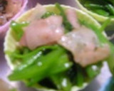お弁当用冷凍食品☆２種のほうれん草作り方5写真