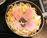 春キャベツの巣ごもり卵作り方3写真