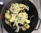 煮イカを使って！イカとナスのトマトバジル作り方4写真