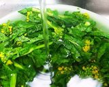 お年寄り絶讚シリーズ‼️菜花、蜂蜜梅‼️作り方3写真