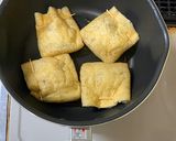 簡単パリッと時短！納豆包み焼き作り方3写真