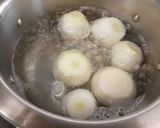 新玉丸ごとコンソメスープ♪めっけ作り方2写真