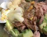 ＊簡単！アボカドツナたまごのサラダ＊作り方4写真