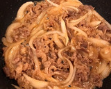 甘くておいしい！牛肉とかぼちゃの炒め物作り方5写真