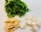 かぶと油揚げの味噌汁作り方2写真