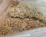 マヨで簡単②鮭のハーブパン粉焼き作り方4写真