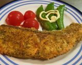 マヨで簡単②鮭のハーブパン粉焼き作り方6写真