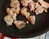 お好み焼き屋の広島焼き(鶏肉ver.)作り方5写真