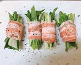 青梗菜の豚肉巻き#簡単#美肌#栄養#消費作り方4写真