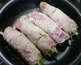 簡単！白菜のチーズ肉巻き☆梅醤油炒め作り方4写真