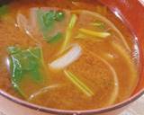 なおみんのほうれん草と玉ねぎのお味噌汁作り方4写真