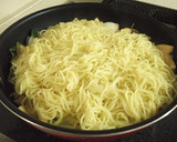 小松菜と薄揚げと新玉ねぎの塩焼きそば作り方5写真