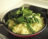 小松菜と薄揚げと新玉ねぎの塩焼きそば作り方7写真