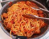 がつがつ食べよう！ミートボールスパゲティ作り方6写真