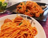 がつがつ食べよう！ミートボールスパゲティ作り方7写真