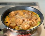 油麩丼【あぶら麩と九条ネギの卵とじ丼】作り方6写真