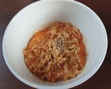 プルダックソースでピリ辛豆乳ラーメン作り方4写真