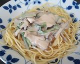 ダマにならない!生姜クリームパスタ作り方6写真
