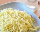 パワーアップ！牛肉とニラの中華風焼きそば作り方4写真