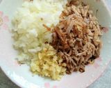 ゴボウ入り！そぼろ丼♪作り方1写真