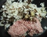ゴボウ入り！そぼろ丼♪作り方2写真