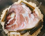 炊飯器で鯛のあら飯(無洗米)作り方5写真