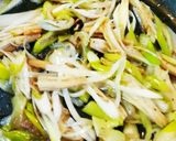 10分で簡単ネギとアンチョビの和風パスタ作り方5写真