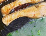 塩鮭のみりん照り焼き＊しあわせバター風味作り方3写真