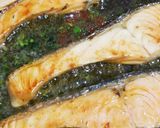 塩鮭のみりん照り焼き＊しあわせバター風味作り方4写真