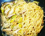 10分で簡単ネギとアンチョビの和風パスタ作り方6写真