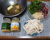 ヨウサマの減塩昼食ホタルイカと筍のパスタ作り方2写真
