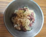 ヨウサマの減塩昼食ホタルイカと筍のパスタ作り方5写真