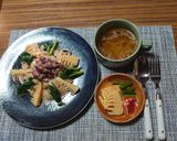 ヨウサマの減塩昼食ホタルイカと筍のパスタ作り方6写真