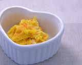 【離乳食中期】ささ身入りかぼちゃマッシュ作り方3写真