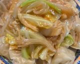 簡単☆あんかけ一口餃子作り方4写真