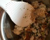納豆とお好み焼き風卵焼きのご飯作り方3写真