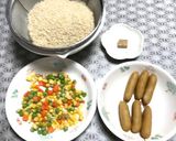 炊飯器DEウィンナーピラフ作り方2写真