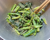 青菜の胡麻あえ～あえ衣を上手に絡めるコツ作り方3写真