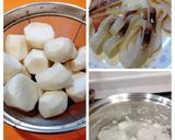 いかと里芋の煮物作り方2写真